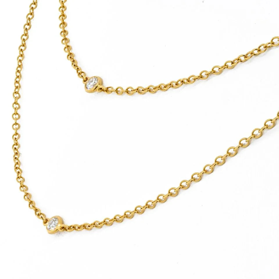 Tiffany & Co. 18K Yellow Gold Elsa Peretti Necklace - The Back Vault