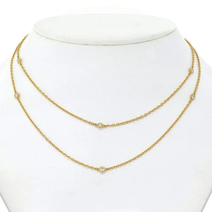 Tiffany & Co. 18K Yellow Gold Elsa Peretti Necklace