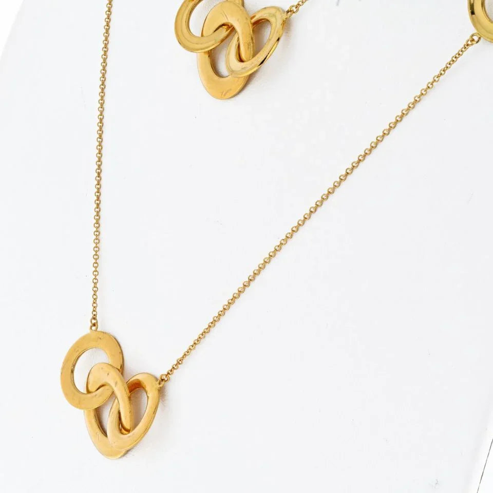 Tiffany & Co. 18K Yellow Gold 28 inches Chain Necklace - The Back Vault
