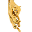 Cartier 18K Yellow Gold Iconic Panthere Pendant - The Back Vault