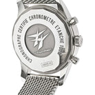 Breitling Transocean Chronograph Blue Dial Steel AB0510 Men Watch - The Back Vault