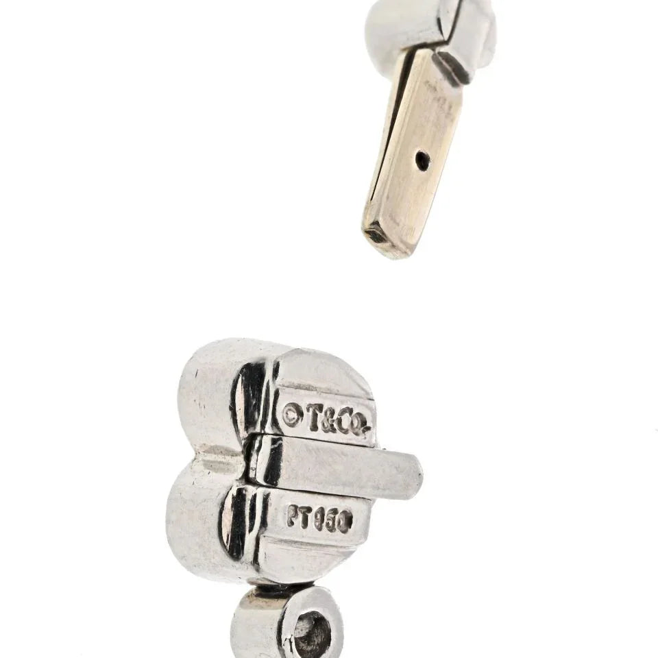 Tiffany & Co. Platinum 8 Carat Bezel Set Diamond Necklace - The Back Vault