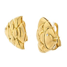 Bvlgari 18K Yellow Gold Fishes Clip On Earrings - The Back Vault