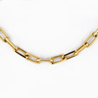 Cartier 18K Yellow Gold Santos Link 21 Inch Chain Necklace - The Back Vault