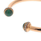 Piaget 18K Yellow Gold Size 17 Diamond And Malachite Bracelet - The Back Vault