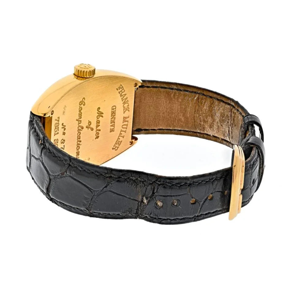 Franck Muller 18K Rose Gold Master Of Complications 7851 Women Watch - The Back Vault