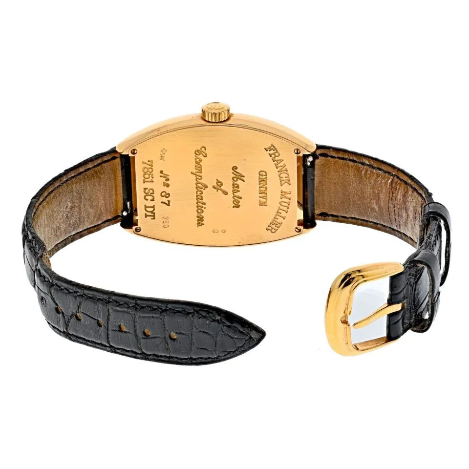 Franck Muller 18K Rose Gold Master Of Complications 7851 Women Watch - The Back Vault