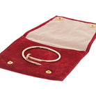 Cartier Juste Un Clou 18K Yellow Gold Juste Un Clou Diamond Nail Bangle SZ 17 Bracelet - The Back Vault