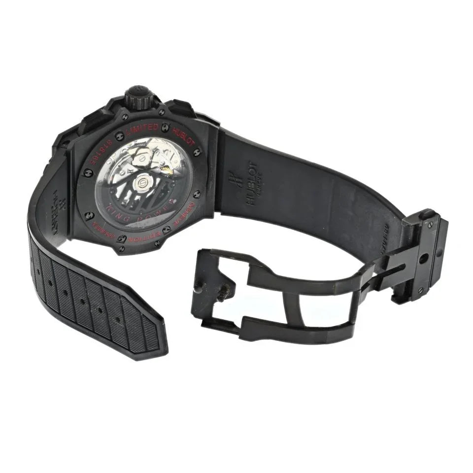 Hublot King Power Foudroyante Black Magic 48mm Men Watch - The Back Vault