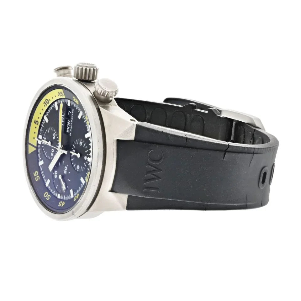 IWC Stainless Steel Aquatimer 41mm Men Watch - The Back Vault