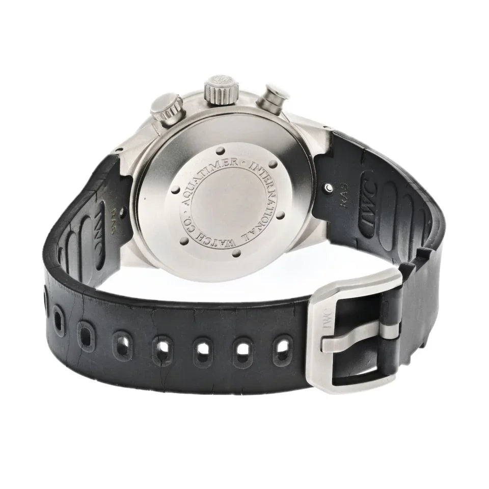 IWC Stainless Steel Aquatimer 41mm Men Watch - The Back Vault