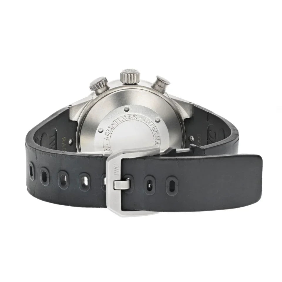 IWC Stainless Steel Aquatimer 41mm Men Watch - The Back Vault