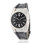Bvlgari Stainless Steel Ergon Automatic Black Dial Men Watch - The Back Vault