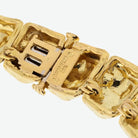 David Webb Platinum & 18K Yellow Gold Nugget Choker Necklace - The Back Vault