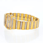 Piaget 18K Yellow Gold Round Dial Diamond Polo Unisex Watch - The Back Vault