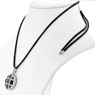 Cartier Pasha 18K White Gold Pasha Diamond Pendant On The Cord Necklace - The Back Vault