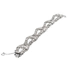 Platinum 20 Carats Old Mine Open Link Bracelet - The Back Vault