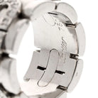 Cartier 18K White Gold Panthere Maillon Ring - The Back Vault