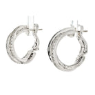 Cartier Trinity 18K White Gold Trinity Diamond Earrings - The Back Vault