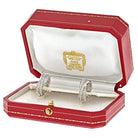 Cartier Trinity 18K White Gold Trinity Diamond Earrings - The Back Vault