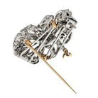 Tiffany & Co. Platinum 7.20cttw Diamond Double Clip Brooch - The Back Vault