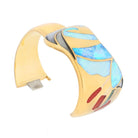 Tiffany & Co. 18K Yellow Gold Angela Cummings Opal Bracelet - The Back Vault