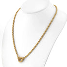 Van Cleef & Arpels 18K Yellow Gold Twiste Rope Chain Necklace - The Back Vault