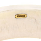 David Webb 18K Yellow Gold Cabochon Ruby Bone Bangle Bracelet - The Back Vault