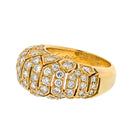 Cartier 18K Yellow Gold Diamond Cocktail Ring - The Back Vault