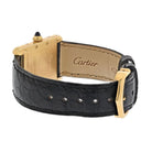 Cartier Tank Americane 18K Yellow Gold Model 2442 Women Watch - The Back Vault