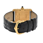 Cartier Tank Americane 18K Yellow Gold Model 2442 Women Watch - The Back Vault