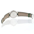 Bvlgari 18K White Gold CHW 35G Diagono Diamond Women Watch - The Back Vault