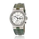 Bvlgari 18K White Gold CHW 35G Diagono Diamond Women Watch - The Back Vault