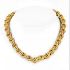 Di Modolo 18K Yellow Gold 37.62cttw Round Diamond Bicycle Style Link Necklace - The Back Vault