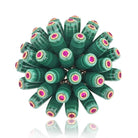 Cartier Nouvelle Vague 18K Rose Gold Nouvelle Vague Malachite Fire Opal Ring - The Back Vault