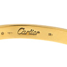 Cartier 18K Yellow Gold 1970 Aldo Cipullo Size 17 Love Bracelet - The Back Vault