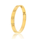 Cartier 18K Yellow Gold 1970 Aldo Cipullo Size 17 Love Bracelet - The Back Vault