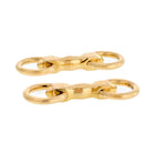 Cartier 18K Yellow Gold Round Folding Cuff Links - The Back Vault