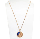 Van Cleef & Arpels 18K Rose Gold Pisces Zodiac Necklace - The Back Vault