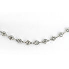 Platinum 11.57cttw Diamond By The Yard Necklace - The Back Vault