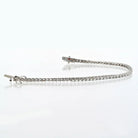 14K White Gold 4.28cttw Tennis Bracelet - The Back Vault