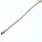 14K White Gold 4.28cttw Tennis Bracelet - The Back Vault
