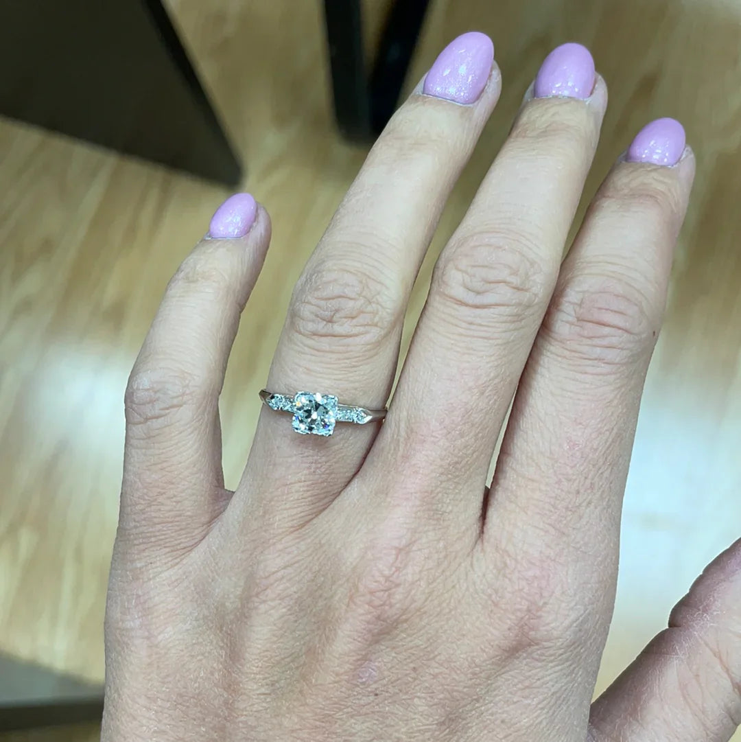 0.70 carat diamond ring on hand Clearance