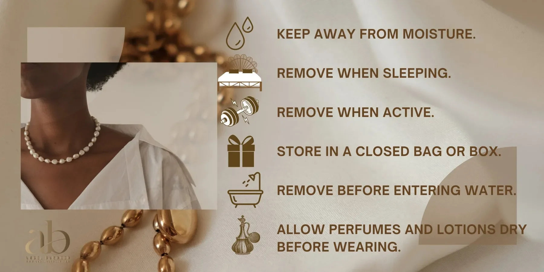 Gold Jewelry Care: Can You Shower with It and How to Clean Rust? - The Back Vault