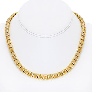 F.yellow 18K Yellow Gold Light Yellow - Looks Fancy Yellow Necklace