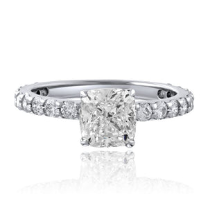 1.42ct Cushion Cut Diamond G VS2 GIA Engagement Ring