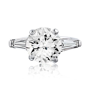 4.15ct Round Brilliant Cut L VVS2 GIA Diamond Engagement Ring