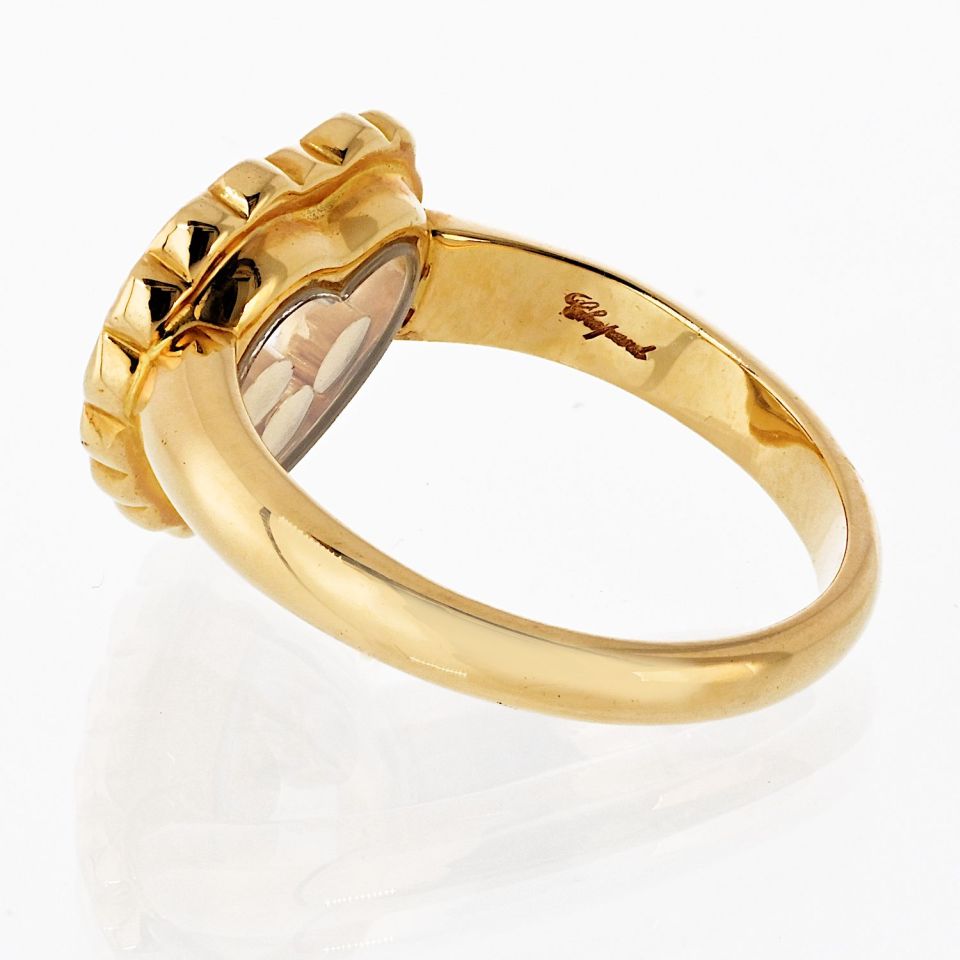YON Heritage Ring Heart 22号 10K イエローゴールド アクセサリー
