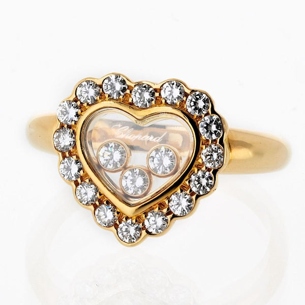 Chopard Happy Diamonds 18K Yellow Gold 0.47cttw Heart Chopard Happy Diamonds 18K Yellow Gold 0.47cttw Heart