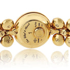 Van Cleef & Arpels 18K Yellow Gold Bouton D'or Medium Model Diamond Dial Watch - The Back Vault